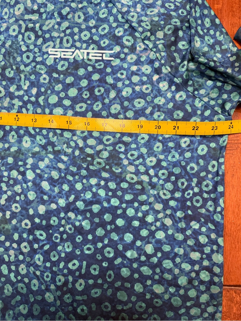 Seatec - Eagle Ray Sport Tec Crew UV Long Sleeve Fishing Men sz. XL - Picture 7 of 8